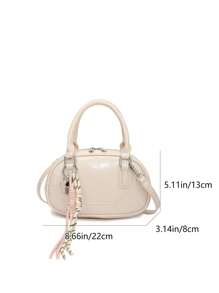 Sac à main de qualité premium pour femme, nouveau design de sac de bowling à la mode, sac polyvalent avec épaule et poignée supérieure