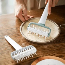 1 件装 披萨打孔器 披萨针 饼干面包针 滚筒刺针 打孔器 烘焙工具