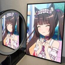 1pc Vanilla Anime Canvas Painting Cafe Bar Room Wall Decor Unframed