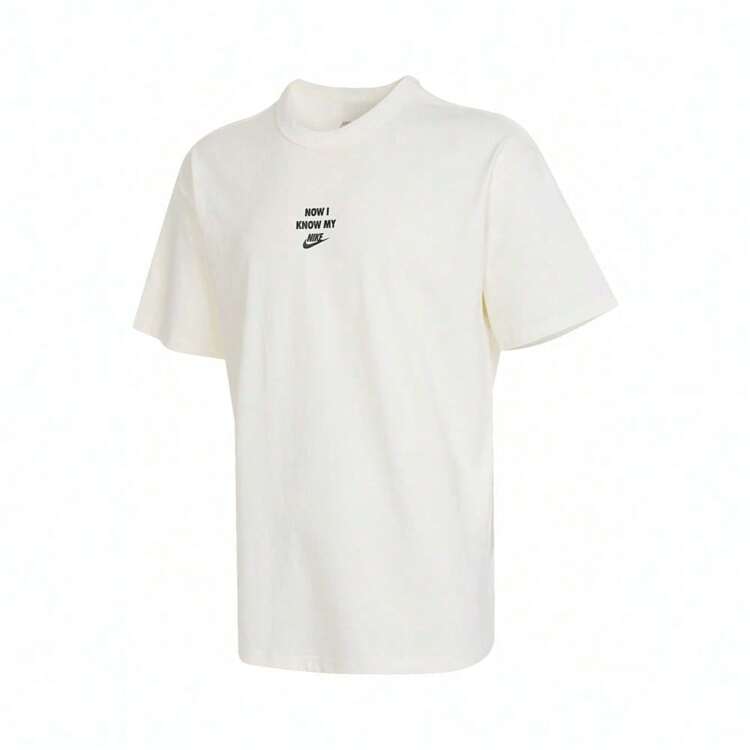 Nike 男式 AS M NSW PRE ESS GFX SS TEE2 GT 针织无袖 T 恤 THQ9152-010 - 白色 - 查看 1