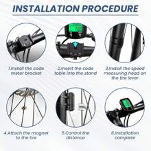 1 pieza Computadora de bicicleta multifuncional con cable, velocímetro de bicicleta, odómetro, pantalla táctil LCD, con soporte de mesa, almohadilla de silicona antideslizante y correa de conexión de nylon, retroiluminación impermeable, termómetro, regalo de análisis de datos profesional para entusiastas del ciclismo, adecuado para el ciclismo de verano en carretera y bicicleta de montaña