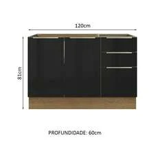 MADESA Baker's Racks - Brown and Black - View 2