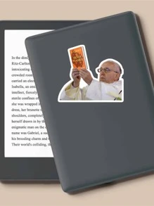 1pc Fourth Wing Pope Meme Inspired Smut, Laptop Stickers, Funny Stickers, Sarcastic Sticker, Funny Gift, Kindle Sticker