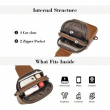 Bolso bandolera para mujer INICAT con pantalla táctil, bolso pequeño cruzado para teléfono celular, riñonera