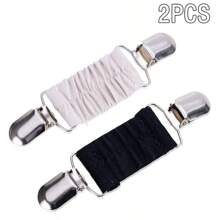 1pc/2pcs/3pcs 披肩夹 复古欧美风格水晶毛衣夹 防滑胸针围巾夹 合金配件