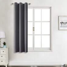 1pc/2pcs Blackout Curtains, Bedroom Darkening Curtains, Multiple Sizes Available/Premium Fabric Triple-Woven Solid Thermal Insulated Curtains/Extra Wide Curtain Panels/Top Grommet Curtain, Decorative Window Curtains/Home Curtains/For Bedroom And Living Room Darkening Curtains/Bedroom Curtains/Living Room Curtains/Dining Room Curtains/Kitchen Curtains/Cabinet Curtains,Fall Decor,Autumn Decor,Room Decor