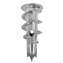 50pcs Zinc Alloy Screw Spiral Expansion Tube, Anchor, Crown, Triangle Shape - White - View 8