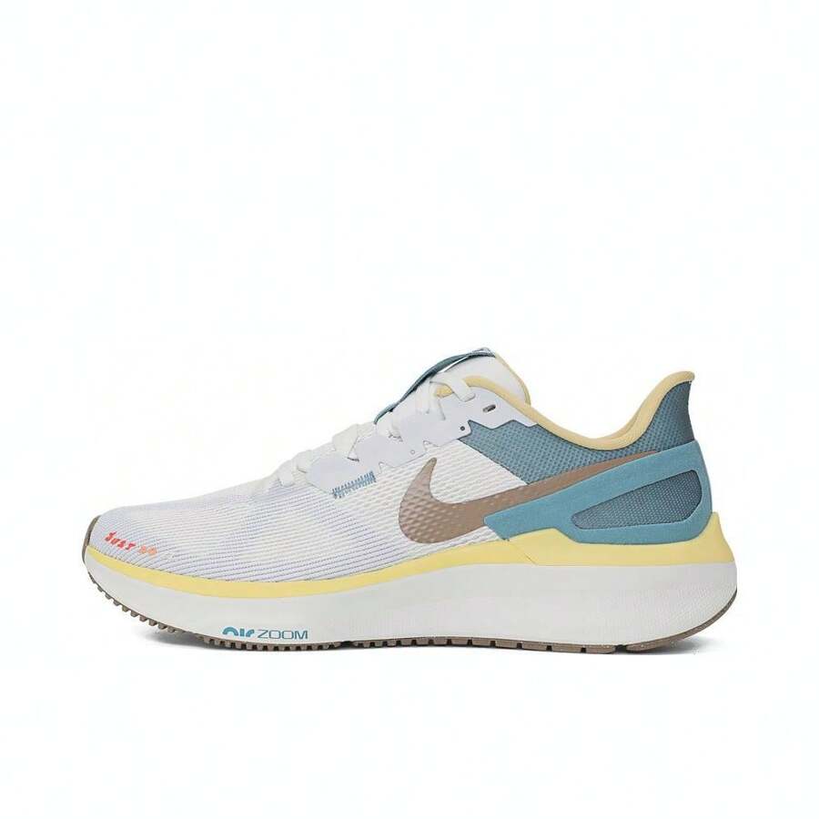 2025 男款 NIKE AIR ZOOM STRUCTURE 25 低帮跑步鞋，HV5976-121 - 白色 - 查看 1