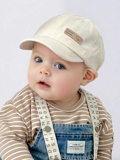 婴儿太阳帽，春夏季薄款遮阳帽，适合户外使用，男女通用，适合 6-24 个月婴儿