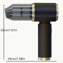 Kabelloser 3-in-1 Staubsauger, Hochleistungs-Saugpumpe, für Auto und Zuhause, tragbarer Handstaubsauger