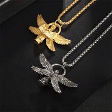 Colgante de serafín personalizado y creativo para collares de parejas, para hombres y mujeres