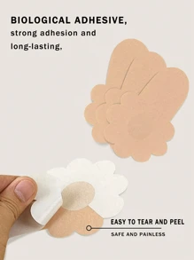 5 Pairs Disposable Breast Lift Tape, Non-Woven Anti-Sagging Nipple Lift Tape, Sexy, Anti-Exposure, Anti-Embarrassment