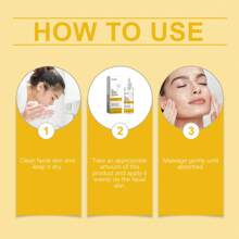OUHOE Vitamin C Facial Serum Hydrating Moisturizing Facial Care Smooth Skin Improvement Nourishing Serum - 1 - 查看 5