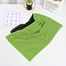 5pcs Quick-Dry Cooling Towels - Reusable, Breathable Polyester Blend, Soft Breathable Microfiber Towel, Moisture-Wicking, Cold Feel Ice Towel, Fade-Resistant Sports & Gym Towels For Summer Outdoor Activities, Ice Towels, Fitness, Running