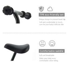 12" Balance Bike Carbon Steel Frame No Pedal Walking Balance Bike Training Bicycle For Kids And Toddlers 2- To 6 Years Old