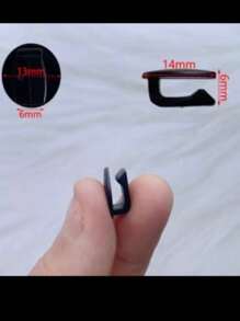 20 piezas de charms de oso con lazo metálico plateado aleatorio, diseño unisex - Blanco - Ver 2