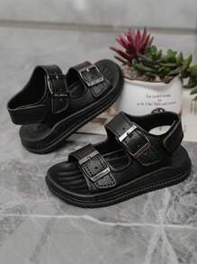 Sandalias para niños Nuevo verano 2025 Zapatos de playa para niños y niñas Suela blanda con Antideslizante Zapatos casuales para niños pequeños/grandes