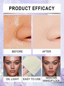 100pcs Lavender Oil-Absorbing Paper, Refreshing And Oil-Absorbing Face, Oil-Controlled Face Makeup Portable Oil-Absorbing Paper