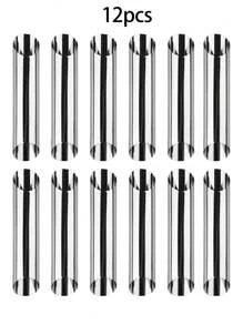 4 件/8 件/10 件/12 件/20 件大号奶油角模具，不锈钢奶油角模具，锥形不粘奶油模具，管状油角模具，羊角面包模具，奶油角模具，锥形奶油角模具