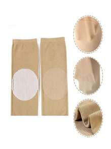 1Pair Of Breathable Nylon Knee Pads For Joint Protection Ultra-Thin Leg Knee Pads Same Style For Men And Women Gym Accessories Knee Support Sports Knee Pads Gym Knee Pads - Multicolor - View 4