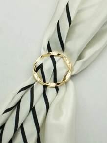 2 件装多功能领带结装饰围巾、T 恤、衬衫、外套、腰带、蝴蝶结夹