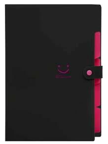 Cute Candy 5 Pocket Folder With 8-16Labels, Letter Size Expanding Organizer, Portable Accordion File,Aesthetic Paper Folder For School Office,Folders For Documents - 10 Colors Optional,Back To School,School Supplies