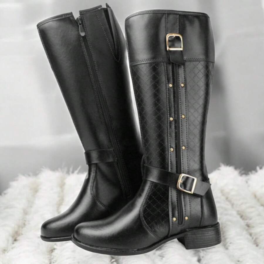 Women Fashion Boots - màu đen - Xem 1