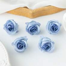 5PCS/10PCS Artificial Silk Rose Head, Rosebud Rose Flowers Bouquets Room Decor Fall Decor Bouquets Fake Plants For Centerpieces For Spring Autumn Decorations Wedding Vase For Home Dining Room Bedroom Decorations, Festival Birthday Party Accessories, Outdoor Garden Decorations Gifts Graduation