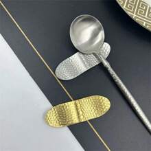 18/8 Stainless Steel Chopstick Holder, Coffee Spoon Holder, Japanese Stainless Steel Chopstick Holder, Creative Stainless Steel Chopstick Holder, Reusable Non-Stick Chopsticks Stand Spoon Fork Tableware Holder, Kitchen Gadgets, Kitchen Tools - Gold - View 7