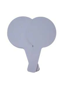 10Pcs Mini Dry Erase Answer Paddles, Handheld Double Sided Paddles Mini White Boards Small White Board Dry Erase Signs Auction Paddl,Repeatable Erasable, Handheld Writing Board Auction Whiteboard Home Supplies Message Graffiti Paper Board,School Supplies,Back To School