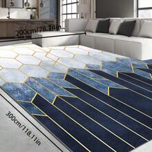 700g/㎡ Crystal Velvet Bohemian Style Solid Color Area Rug, Soft Non-Slip Machine Washable Carpet For Indoor/Outdoor Living Room Bedroom Kitchen Office Home Decoration, Vintage Faded Traditional Floor Mat Back To School