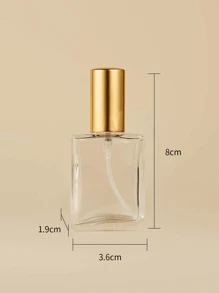 Mini Style 1Pc 15ml Spray Bottle, Perfume Subpackage Glass Bottle,Refillable Perfume Atomizer Bottle, Small Pocket Perfume Bottle, Scent Pump Case, Portable Empty Perfume Container For Travel