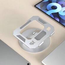 Laptop Stand Aluminum Alloy Metal Rotatable Foldable Notebook Bracket Phone Plate Support Base Computer Accessories