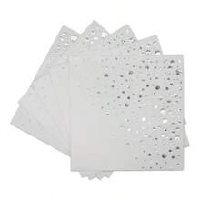20pcs/40pcs/100pcs White And Silver Dot Cocktail Napkins White And Silvery Napkins Lunch Napkins Silver Party Napkins Dinner Napkins For Wedding Birthday Anniversary Table Decorations - Multicolor - View 4