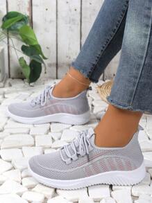 Women's Casual Sneakers, Anti-Slip Soft Sole Comfortable Versatile Shoes For Spring & Autumn