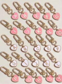 26er Buchstaben Buchstaben Schlüsselanhänger, rundkuppelförmig, zweiseitig, aus Legierung | Initiale A-Z, goldfarbenes Taschen- & Accessoire-Anhänger | Vielseitiger Karabinerverschluss Schlüsselring für Dekoration | Einzigartiges Schreibwaren, Rucksack & Kopfhörer-Taschenverschluss | Ideales Geschenk zum Geburtstag & Lernhilfe zu Halloween