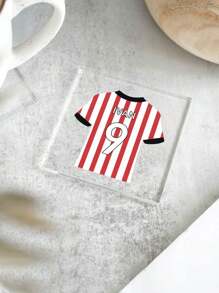 Personalisierter Fußballtrikot Untersetzer, Fußballgeschenke, Vati Untersetzer, Kinder Untersetzer, Vatertags Geschenke, Vati Opa Geschenke, Sportgeschenke, multifunktional, langanhaltend, dekorativ, wiederverwendbar, exquisit, stilvolll, hochwertig, farbig, modern, individuell, personalisiert, einzigartig, ideales Geschenk für ihn, ideales Geschenk für sie