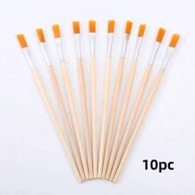100pcs/50pcs/30pcs/10pcs Wooden Handle Drawing Pen, Art Supplies Suitable For Fine Art Painting And Outline Sketching,Back To School,School Supplies