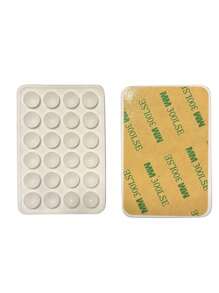 1/2pcs Silicone Suction Phone Case Mount,Phone Mounts,Octobuddy,Phone Accessories,Phone Holders,Phone Suction Grip,Octobuddy,Sticky Phone Grip,Phone Back Sticker, Adhesive Phone Stand Sticky For Cell Phone,