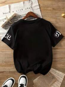 Tween-Mädchen Muttertags Spruch Muster Rundhals T-Shirts Sommer Mädchen Lässig Tees Weiche Oberteile