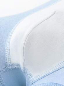 mini bala 3 piezas/paquete Calzoncillos sin costuras suaves, transpirables y cómodos para niños - rosa azul - Ver 5