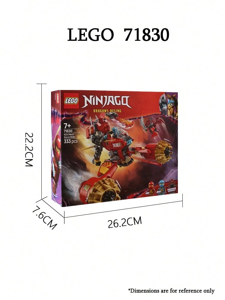 LEGO 71830 Kai 's Storm Fan Armor Chariot Ninjago Series 2025 Novos ...