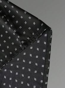 New Men's Fashion Casual Long Sleeve Long Pants Pajama Set