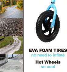 12" Balance Bike Carbon Steel Frame No Pedal Walking Balance Bike Training Bicycle For Kids And Toddlers 2- To 6 Years Old