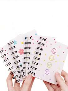 1/4pcs 80 Sheets Cute: Mini A7 Notebooks In Various Styles - Cute And Colorful Designs - Great For Note Taking, Diary Keeping And Gift Giving - Great For Students, Teachers And Creative People, Stationery