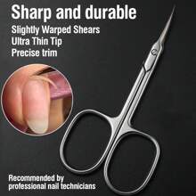 Forbici per manicure russe, rigenerazione dello strato calloso, tronchesino per unghie, trimmer, trattamento estetico per calli, rimuovi calli in acciaio inox per sopracciglia, ciglia, peli del naso, strumenti professionali per manicure, tagliacalli