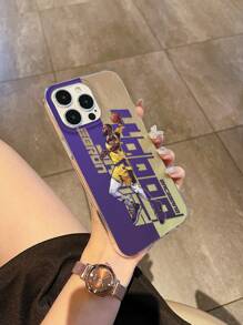 HANCAI Funda de teléfono a prueba de golpes con diseño de clavada de baloncesto, de estilo de moda y único, compatible con iPhone 16, 15 Plus, 14, 13, 12, 11 Pro Max