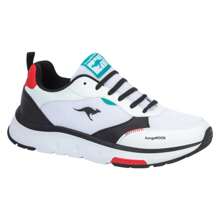 tenis retro para caballero material textil color blanco - Blanco - Ver 1