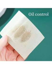 600pcs/Box Fragrant Oil Blotting Paper, Unisex, Oil Control & Facial Cleansing, Green Tea/Lavender/Rose Scent - Multicolor - View 6