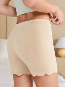 3 Stücke Damen Eisseidig nahtlose Sicherheitsshorts, neuer atmungsaktiver rutschfester Sicherheitsslip für den Sommer, schlanke Shorts, die sich nicht aufrollen, zum Tragen unter Röcken